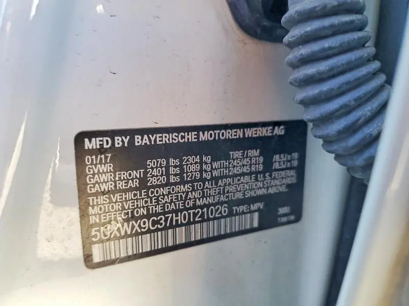 2017 BMW X3 XDRIVE28I  