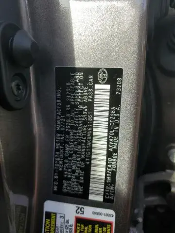 2021 TOYOTA CAMRY SE  