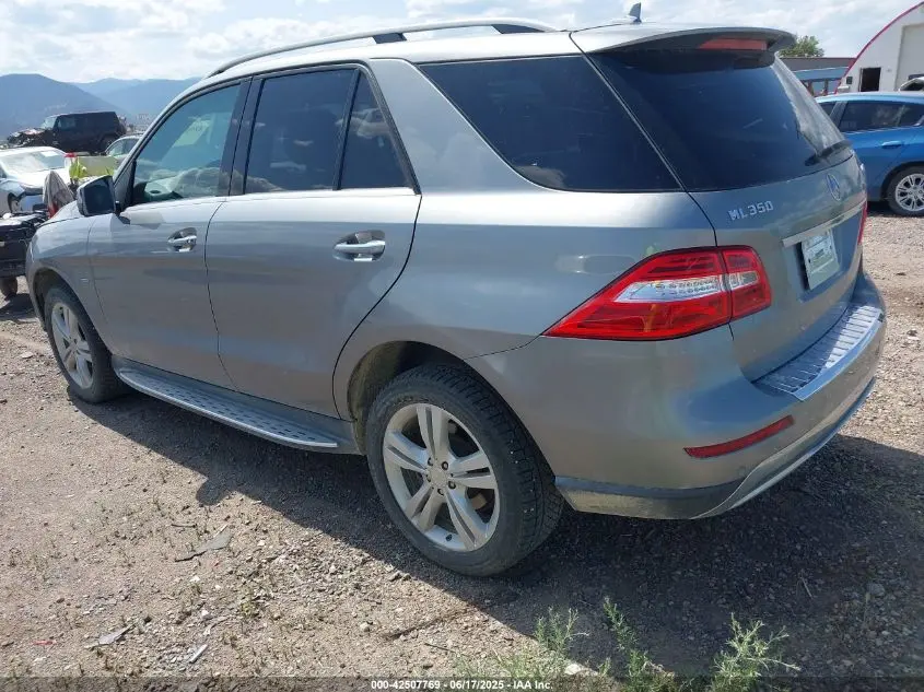 2012 MERCEDES-BENZ ML 350 4MATIC