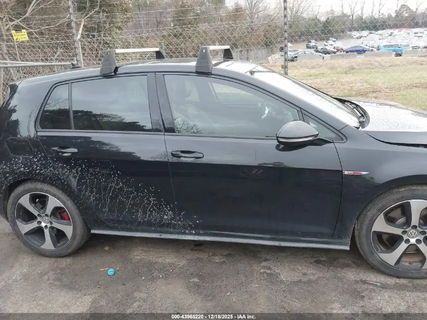 2016 VOLKSWAGEN GOLF GTI AUTOBAHN W/PERFORMANCE PACKAGE 4-DOOR