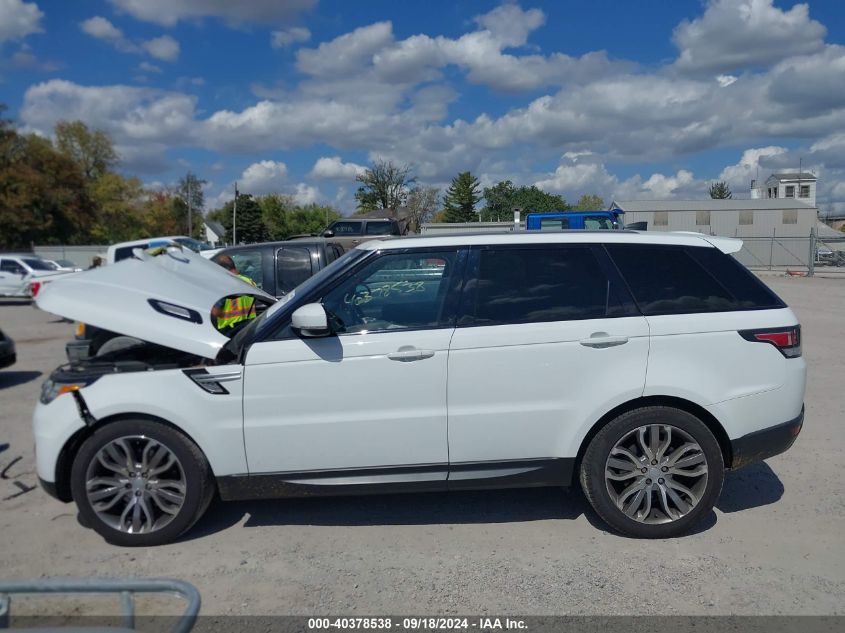 2017 LAND ROVER RANGE ROVER SPORT 3.0L V6 SUPERCHARGED HSE