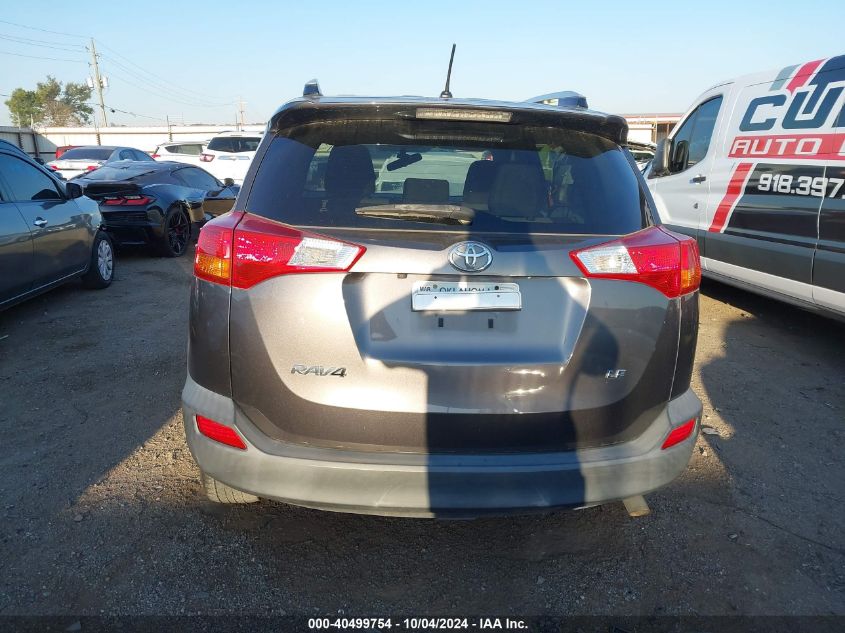 2013 TOYOTA RAV4 LE