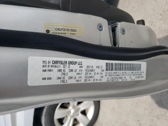 2013 JEEP PATRIOT LIMITED  