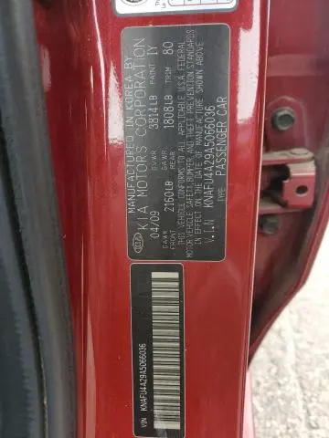 2010 KIA FORTE EX  