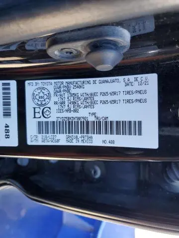 2022 TOYOTA TACOMA DOUBLE CAB  