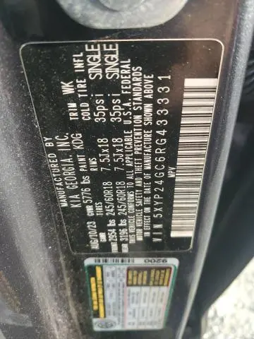 2024 KIA TELLURIDE LX  