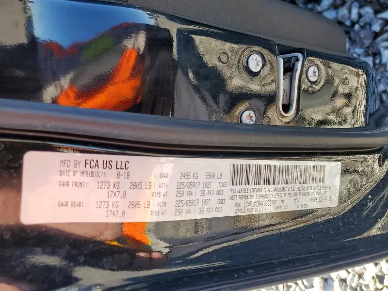 2019 JEEP CHEROKEE LATITUDE  