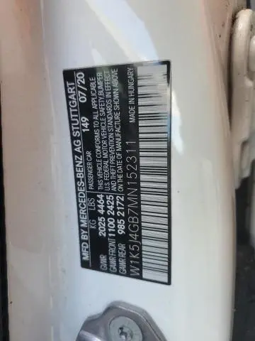 2021 MERCEDES-BENZ CLA 250  