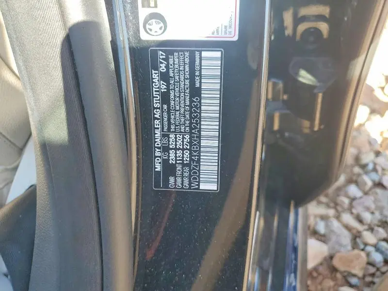 2017 MERCEDES-BENZ E 300 4MATIC  