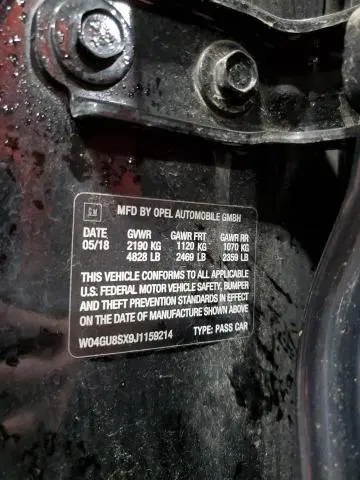 2018 BUICK REGAL TOURX PREFERRED  