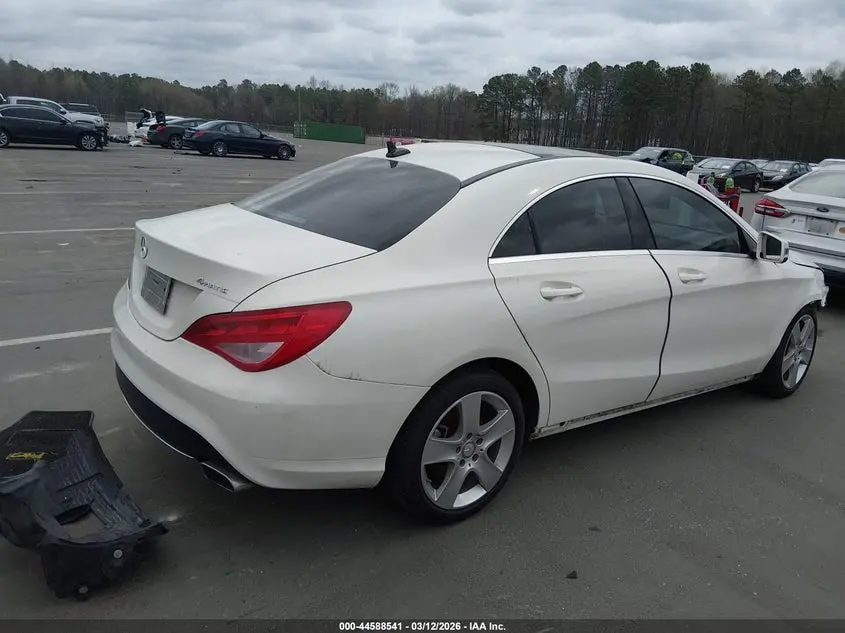 2016 MERCEDES-BENZ CLA 250 4MATIC