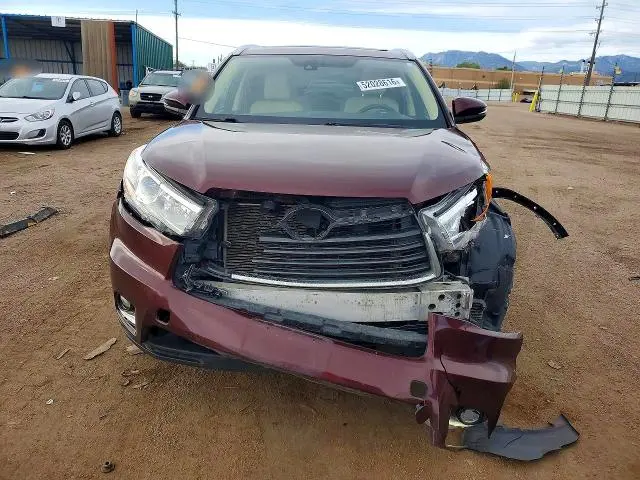 2014 TOYOTA HIGHLANDER LIMITED PLATINUM  