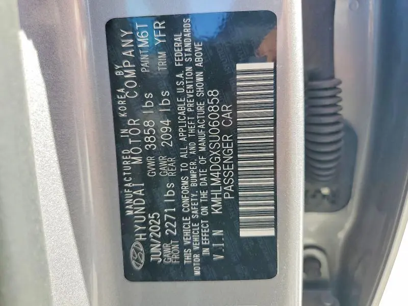 2025 HYUNDAI ELANTRA SEL SPORT  