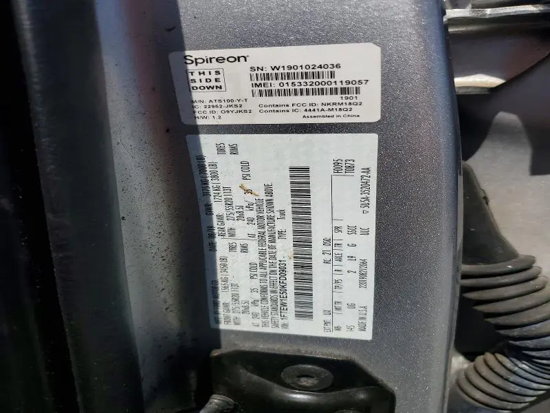 2019 FORD F150 SUPERCREW  