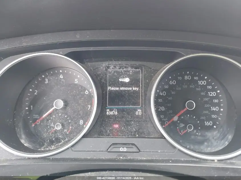 2019 VOLKSWAGEN TIGUAN 2.0T S