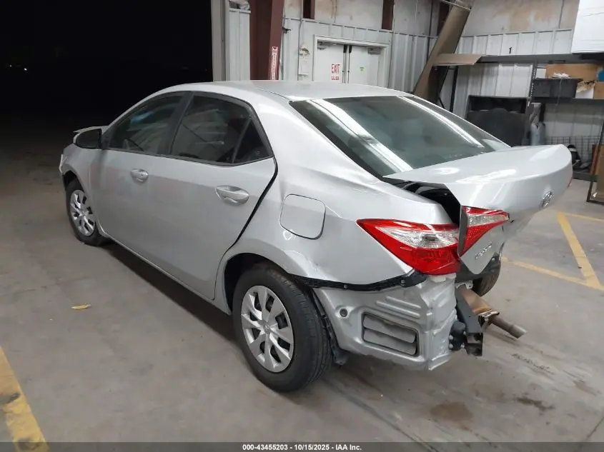 2016 TOYOTA COROLLA L