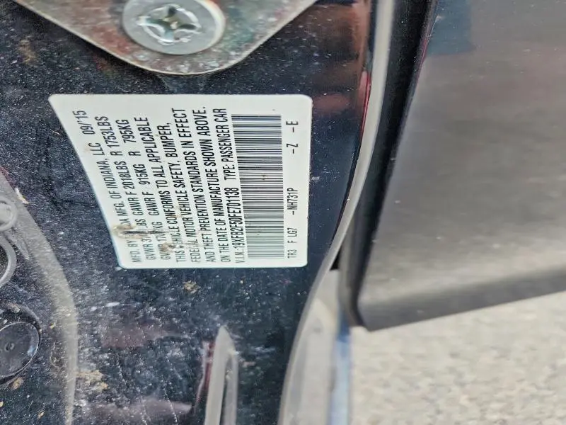 2015 HONDA CIVIC LX  