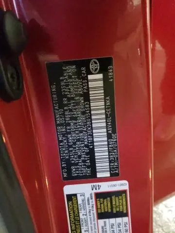 2011 TOYOTA CAMRY BASE  