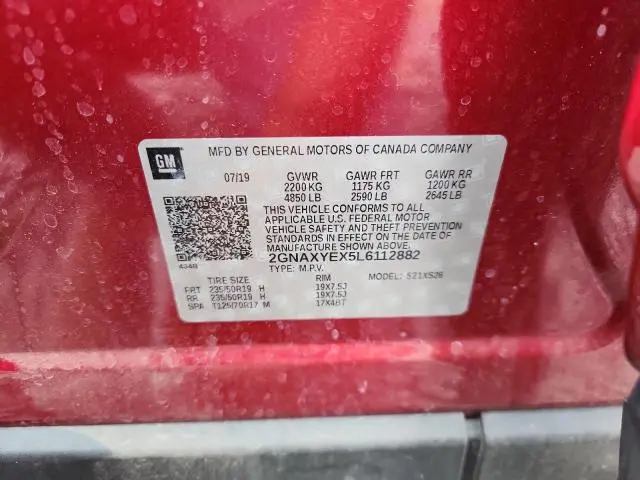 2020 CHEVROLET EQUINOX PREMIER  