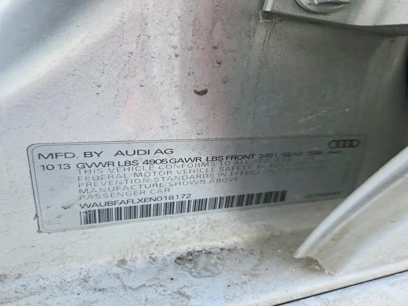 2014 AUDI A4 PREMIUM  