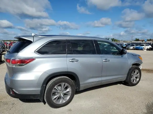 2015 TOYOTA HIGHLANDER XLE  