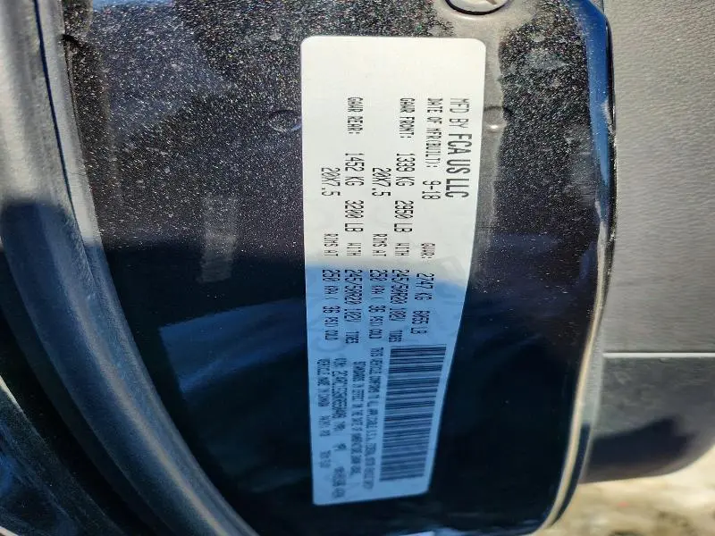 2019 CHRYSLER PACIFICA TOURING L PLUS  