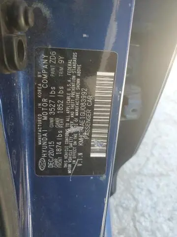 2016 HYUNDAI ACCENT SE  