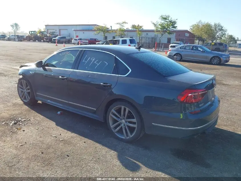 2017 VOLKSWAGEN PASSAT 1.8T R-LINE