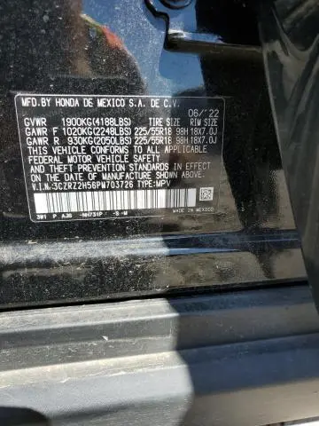 2023 HONDA HR-V SPORT