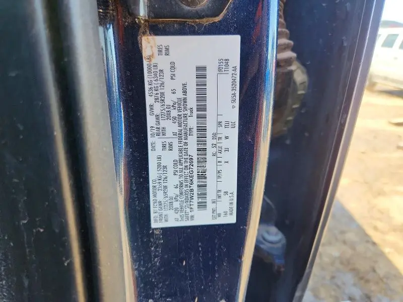 2019 FORD F250 SUPER DUTY  