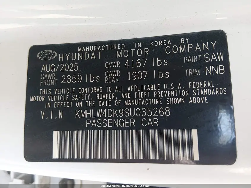 2025 HYUNDAI ELANTRA N  