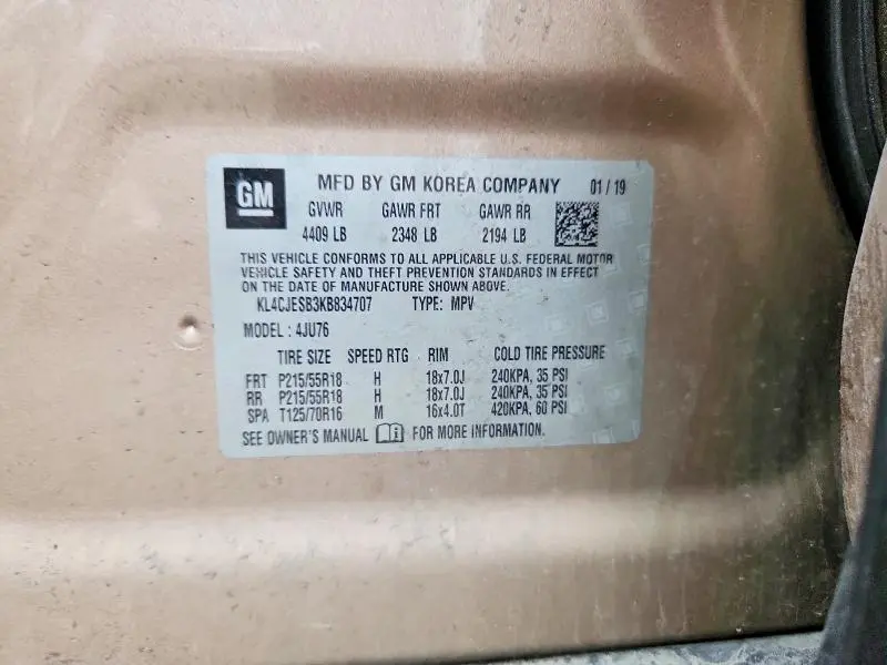 2019 BUICK ENCORE PREFERRED  