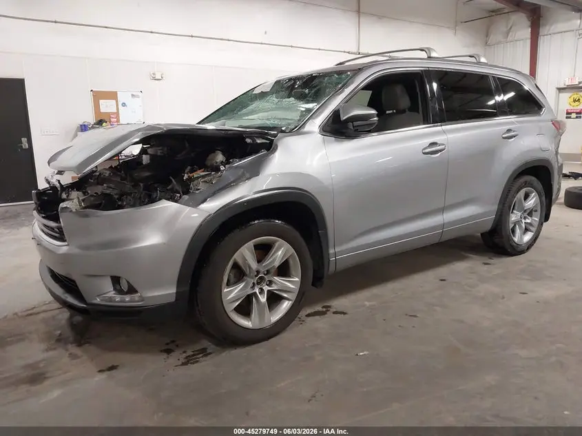2016 TOYOTA HIGHLANDER LIMITED V6