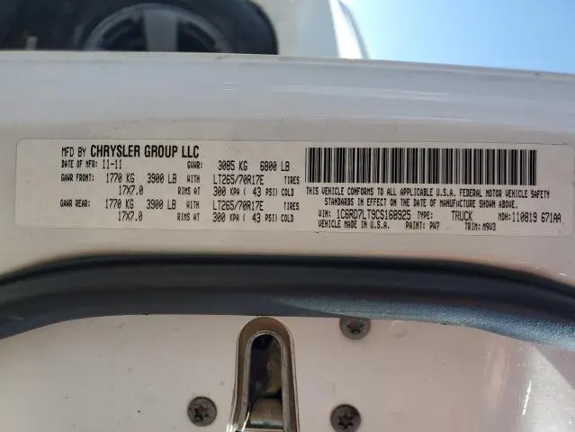 2012 DODGE RAM 1500 SLT  