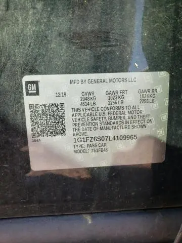 2020 CHEVROLET BOLT EV PREMIER