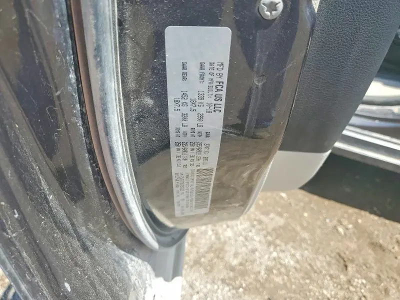 2019 CHRYSLER PACIFICA   