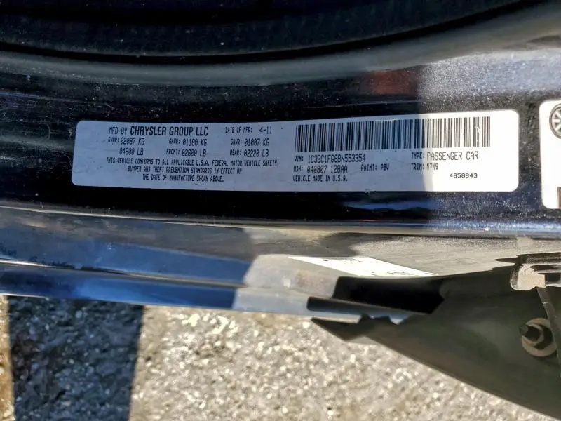 2011 CHRYSLER 200 TOURING  