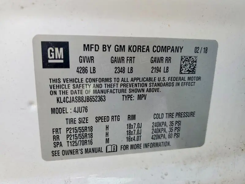 2018 BUICK ENCORE PREFERRED  