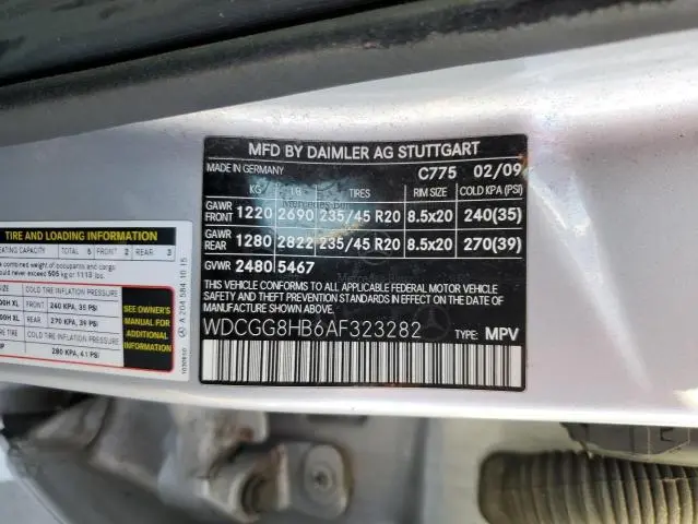 2010 MERCEDES-BENZ GLK 350 4MATIC  