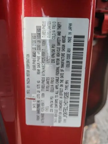 2017 MAZDA CX-5 TOURING  