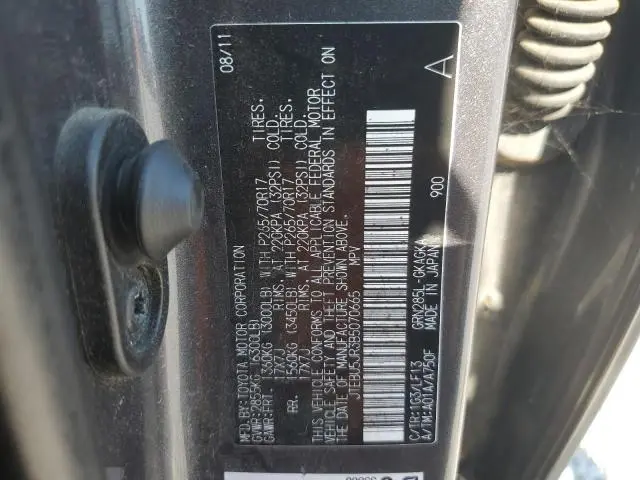 2011 TOYOTA 4RUNNER SR5  