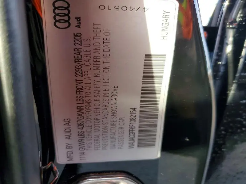 2015 AUDI A3 PREMIUM  