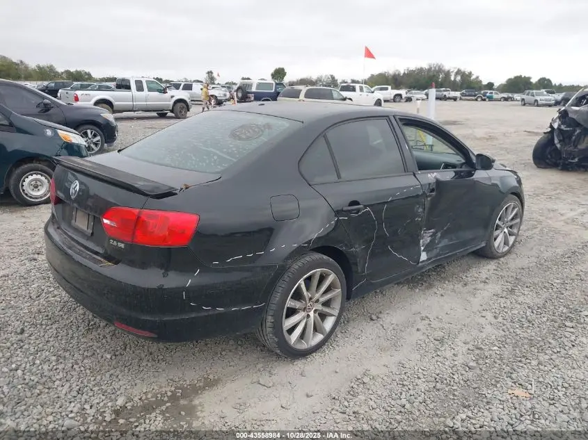 2011 VOLKSWAGEN JETTA 2.5L SE