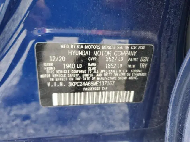 2021 HYUNDAI ACCENT SE  