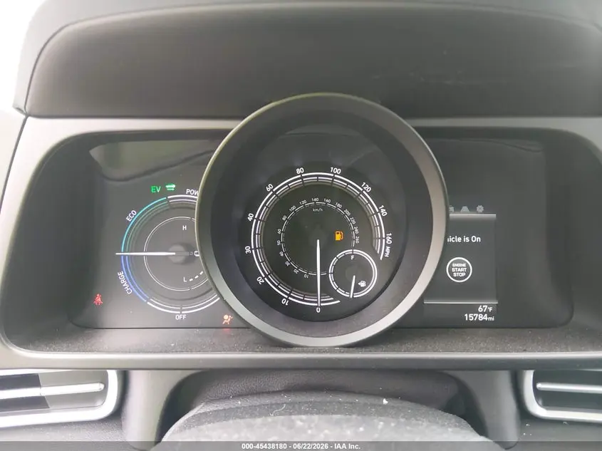 2023 HYUNDAI ELANTRA HYBRID BLUE