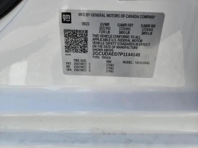 2023 CHEVROLET SILVERADO K1500  