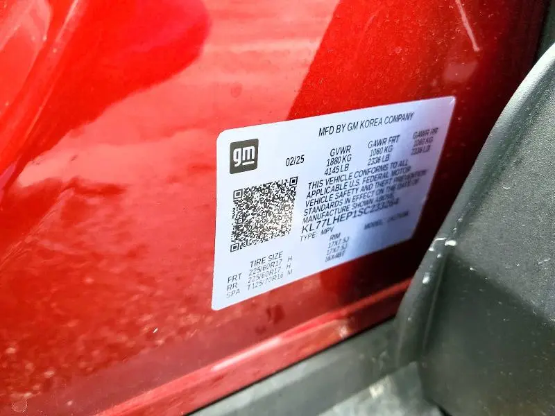 2025 CHEVROLET TRAX 1LT  