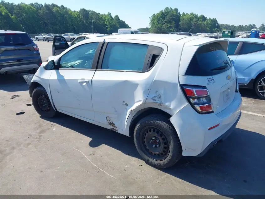 2017 CHEVROLET SONIC LT AUTO