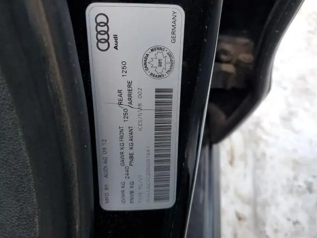 2013 AUDI A6 PRESTIGE  