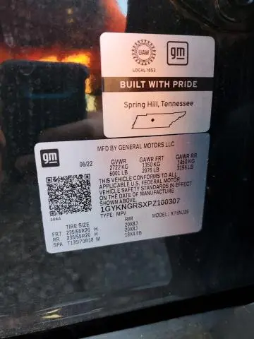 2023 CADILLAC XT5 SPORT